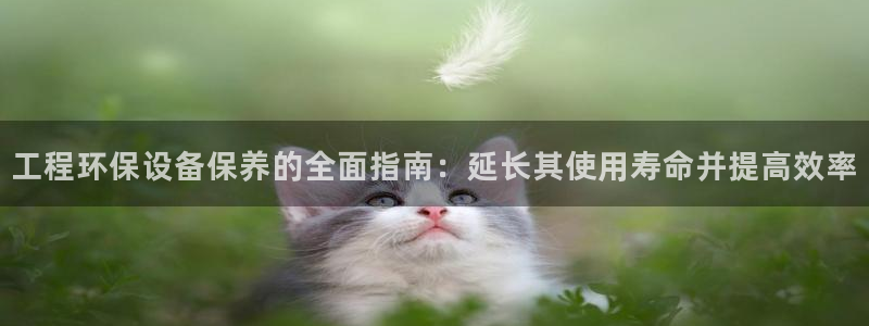 彩名堂客户端官网：工程环保设备保养的